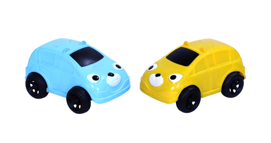 Panda Pull String Car