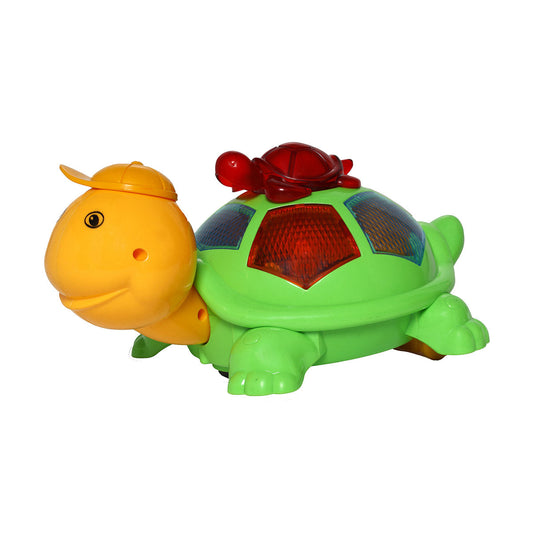 Turtle Bump 'N' Go | Lights & Sound | Musical Baby Toy | Baby Dance Toy | Active Play Toy | Battery Operated Toy | Educational Toy for Infants | Infant Sensory Play Toy | For New Born & Toddlers