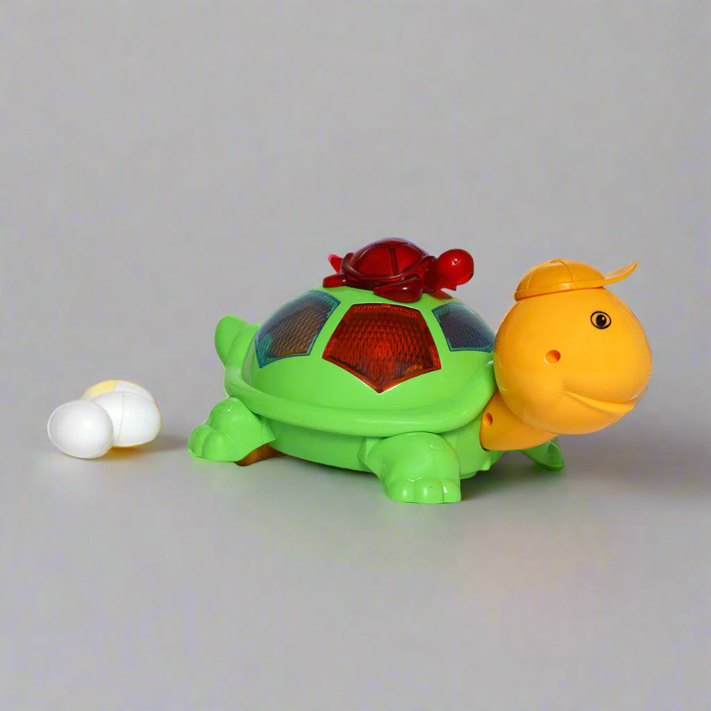 Turtle Bump 'N' Go Lights Sound Musical Baby Toy Baby
