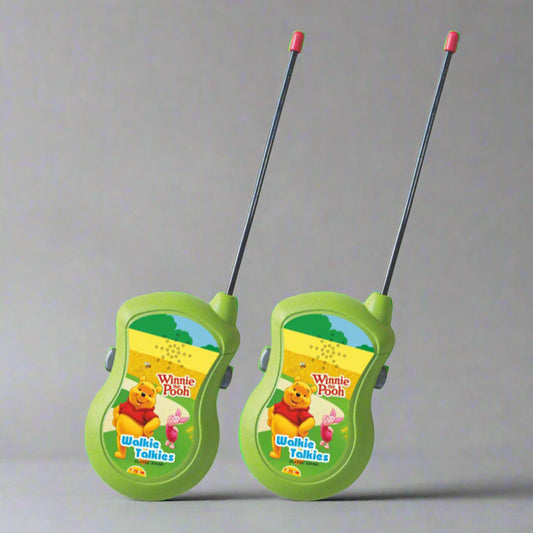 Winnie the Pooh Walkie Talkie | Kids communication Toy | Durable two-way Radios | Playtime gadgets | Interactive walkie talkies | Portable kids radios | Fun radios for kids | Wireless toys | For 3+ Years