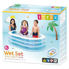 Load image into Gallery viewer, Intex Oval Whale Fun Pool for Kid, Multicolor

