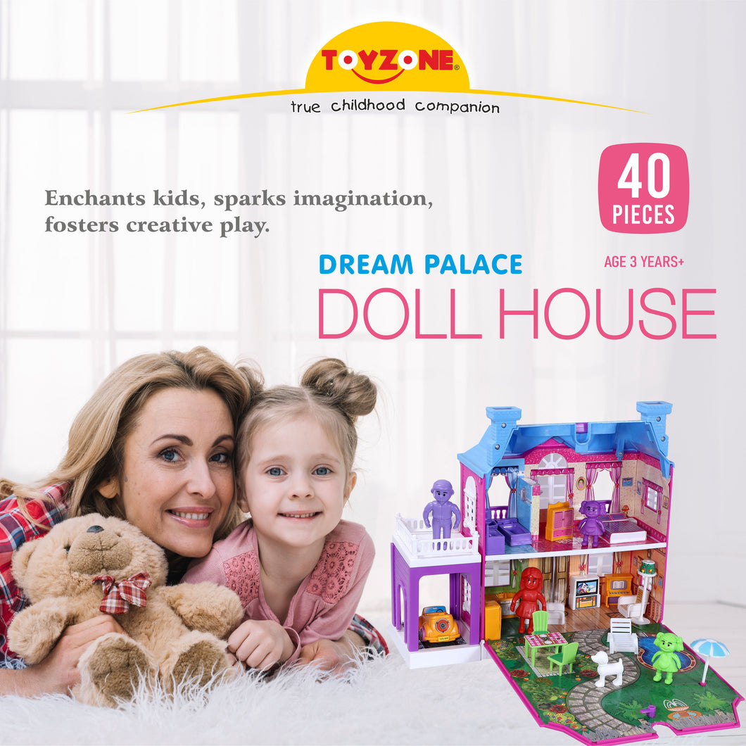 Dream Palace Doll House (40pcs)