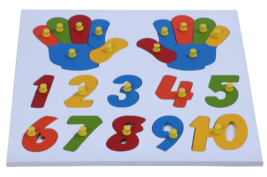 Puzzle Wooden 1234 Set