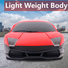 Load image into Gallery viewer, Mini Pro RC Car - Red | 27 Mhz Fully Functionable | 1:24 Scale | Battery & Charger Cable | Range upto 25m | Luminous Headlight | Perfect Tyre Grip | For Age 4+ Years