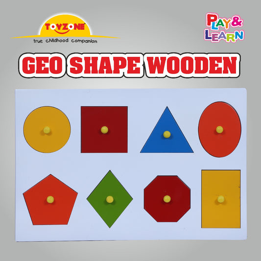 Puzzle Wooden Shapes Set