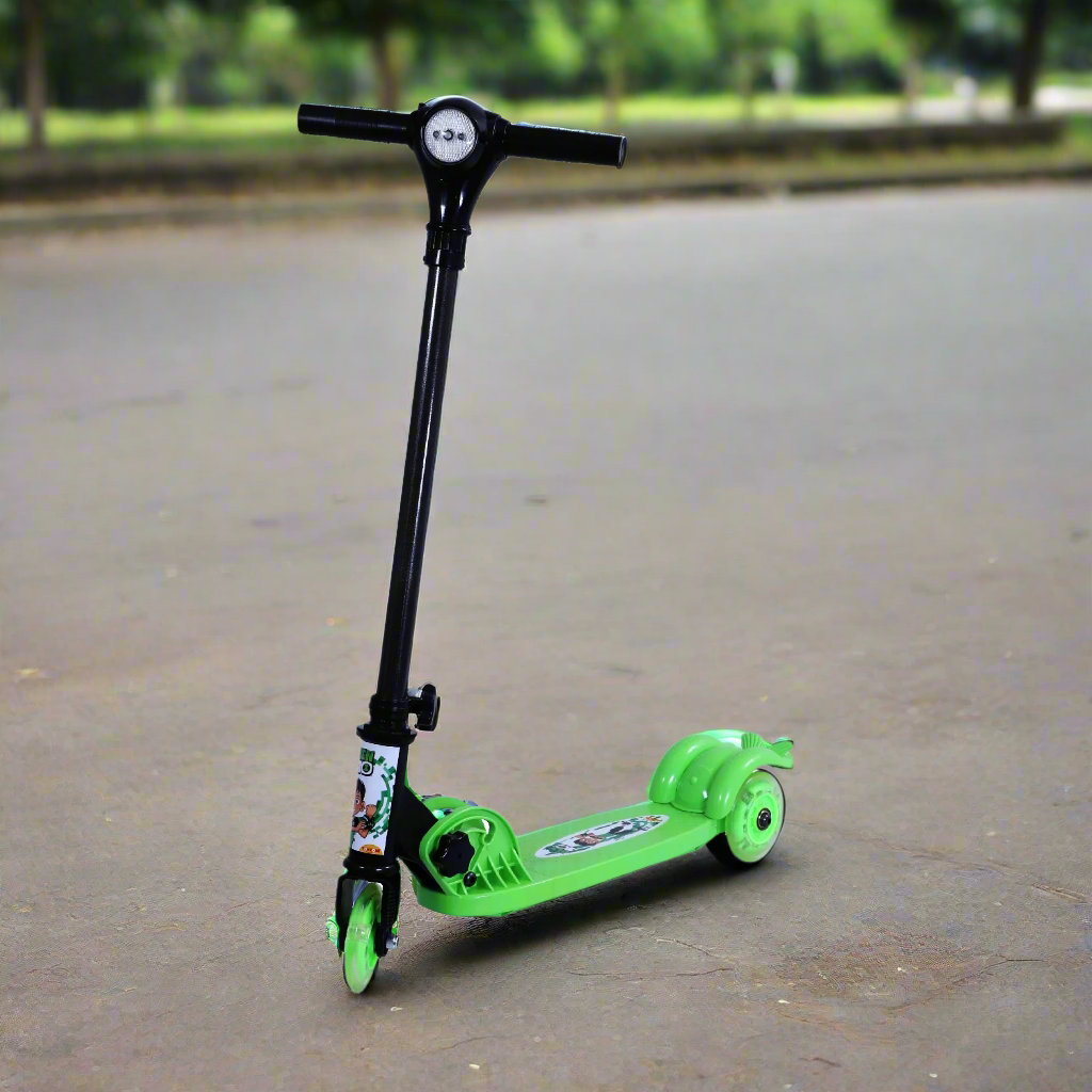 Zolo X Ben10 Scooter | Kids Scooter | Adjustable & Foldable