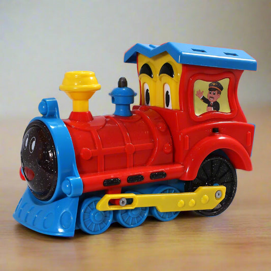 Cartoon Train Bump & G0