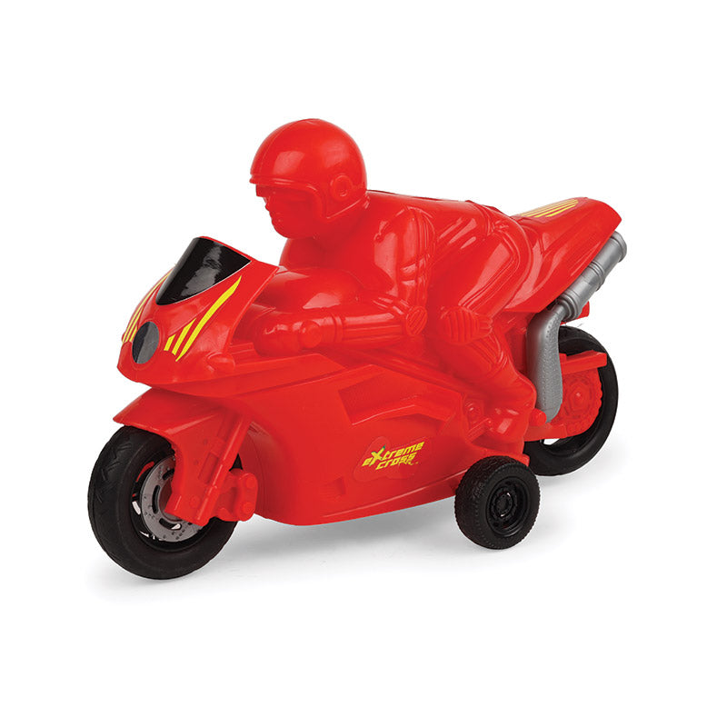 Red High Performance Motorcycle