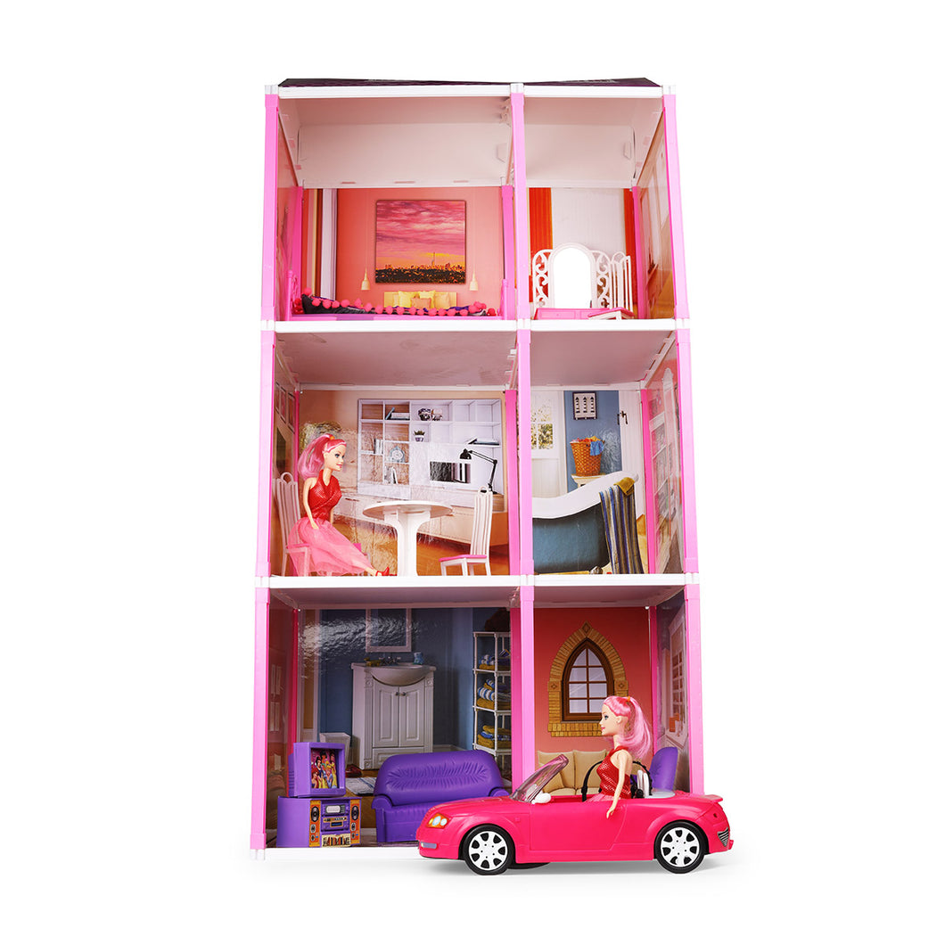 Super Star Giant Three Story Doll House