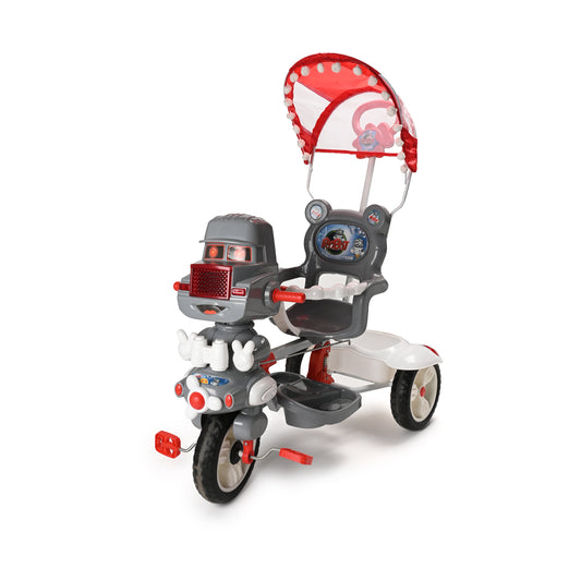 Robot Tricycle | Cycle with Parent Handle | Baby Cycle | Tricycle for Kids  | Baby Tricycle | Trike Cycle| Rubber Wheel | For Kids 2+ years (Copy)