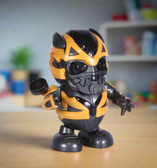 Bumble Bee Dance Hero Bump 'N' Go | Lights & Sound | Musical Baby Toy | Baby Dance Toy | Active Play Toy | Battery Operated Toy | Educational Toy for Infants | Infant Sensory Play Toy | For New Born & Toddlers