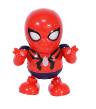 Load image into Gallery viewer, Spiderman Dance Hero Bump &#39;N&#39; Go | Lights &amp; Sound | Musical Baby Toy | Baby Dance Toy | Active Play Toy | Battery Operated Toy | Educational Toy for Infants | Infant Sensory Play Toy | For New Born &amp; Toddlers
