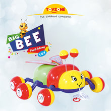 Load image into Gallery viewer, Big Bee Pull Along | Interactive pull toy | Toy for walking babies Toddler | Movement toy | Early learning  Pull toy | Toddler activity toy | For age 12+ Months
