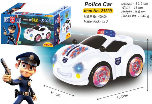 Police Car Bump And Go
