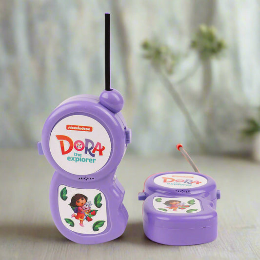Dora Walkie Talkie | Kids communication Toy | Durable two-way Radios | Playtime gadgets | Interactive walkie talkies | Portable kids radios | Fun radios for kids | Wireless toys | For 3+ Years