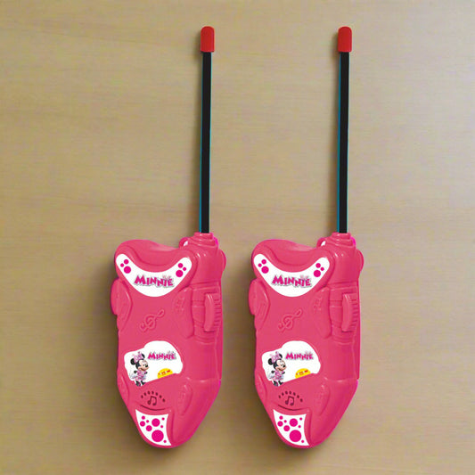 Minnie Walkie Talkie | Kids communication Toy | Durable two-way Radios | Playtime gadgets | Interactive walkie talkies | Portable kids radios | Fun radios for kids | Wireless toys | For 3+ Years