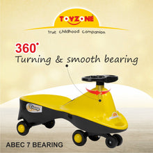 Load image into Gallery viewer, Little Champ Magic Car - Yellow | Swing Car | Kids Toy Car | Comfortable Seat | Elegant Design | Twister Ride on | Pedal-free car | Push Car | Twist Car | For Kids 3+ Years
