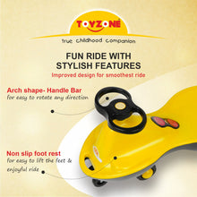 Load image into Gallery viewer, Little Champ Magic Car - Yellow | Swing Car | Kids Toy Car | Comfortable Seat | Elegant Design | Twister Ride on | Pedal-free car | Push Car | Twist Car | For Kids 3+ Years
