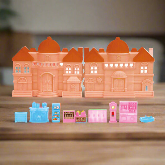 Nellie Mansion Doll House | Girls Role Playset | Pretend Play | Doll House with Furniture | Dollhouse Accessories | Imaginative Play | Playhouse | For Kids Age 3+ years