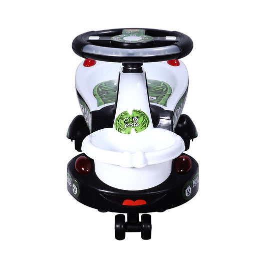 Eco Panda Magic Car - Black | Ride-on car | Swing car | kids toy car | Comfortable Seat | Elegant Design | Twister Ride on | Pedal-free car | For kids 3+ years