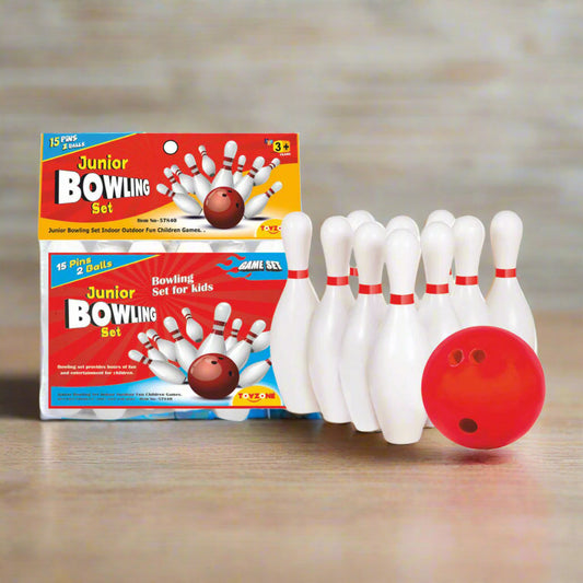 Junior Bowling Set | Kids bowling set | Bowling pins | Toy bowling | Mini bowling set | For kids 3+ years