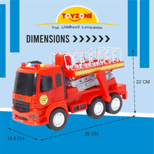 Load image into Gallery viewer, Elevator Rescue Crane | Friction Powered Toy | Unbreakable Toy | Push and Go | Made in India | For kids 3+ year
