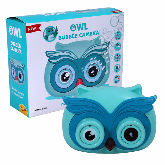 Owl Bubble Camera | Bubble Camera Blower | Portable Bubble Machine | Camera Model | Cool bubble toy | For kids age 3+ years