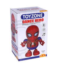 Load image into Gallery viewer, Spiderman Dance Hero Bump &#39;N&#39; Go | Lights &amp; Sound | Musical Baby Toy | Baby Dance Toy | Active Play Toy | Battery Operated Toy | Educational Toy for Infants | Infant Sensory Play Toy | For New Born &amp; Toddlers
