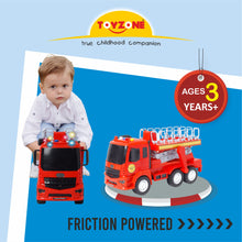 Load image into Gallery viewer, Elevator Rescue Crane | Friction Powered Toy | Unbreakable Toy | Push and Go | Made in India | For kids 3+ year
