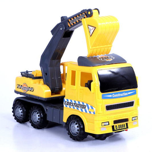 Super Power Excavator | Friction Powered Toy | Unbreakable Toy | Push and Go | Made in India | For kids 2+ year
