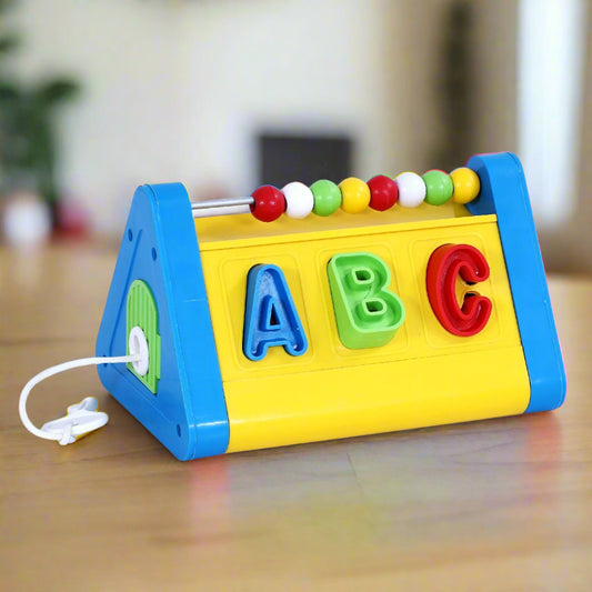 IQ Acitivity Center | Shape sorter block toy |  Abacus for kids |  Kids counting toy | Educational toy |  Creative learning toy |  Early math skills toy | For Preschoolers