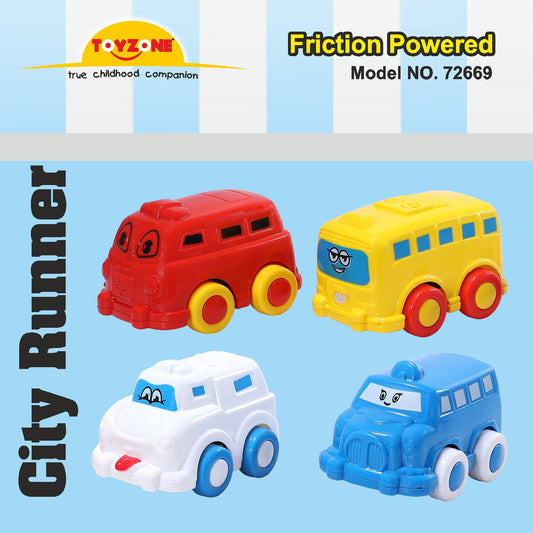 City Runner 4 Pcs In 1 Set