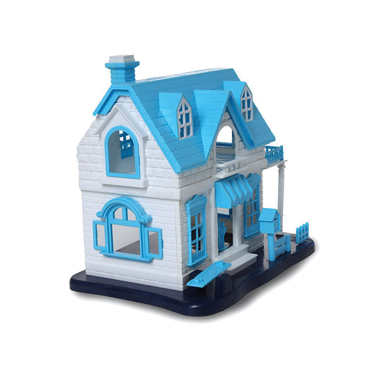 Cora Doll House | Girls Role Playset | Pretend Play | Doll House with Furniture | Dollhouse Accessories | Imaginative Play | Playhouse | For Kids Age 3+ years
