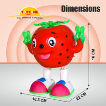 Load image into Gallery viewer, Dancing Strawberry Bump &#39;N&#39; Go | Lights &amp; Sound | Musical Baby Toy | Baby Dance Toy | Active Play Toy | Battery Operated Toy | Educational Toy for Infants | Infant Sensory Play Toy | For New Born &amp; Toddlers
