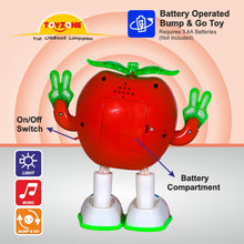 Load image into Gallery viewer, Dancing Strawberry Bump &#39;N&#39; Go | Lights &amp; Sound | Musical Baby Toy | Baby Dance Toy | Active Play Toy | Battery Operated Toy | Educational Toy for Infants | Infant Sensory Play Toy | For New Born &amp; Toddlers
