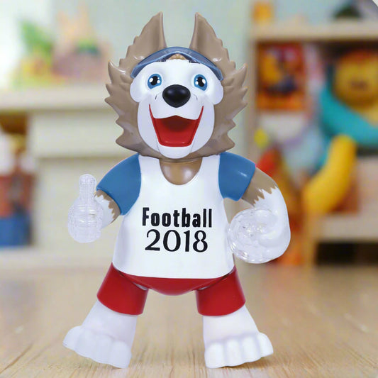 Dancing Wolf Bump 'N' Go | Lights & Sound | Musical Baby Toy | Baby Dance Toy | Active Play Toy | Battery Operated Toy | Educational Toy for Infants | Infant Sensory Play Toy | For New Born & Toddlers