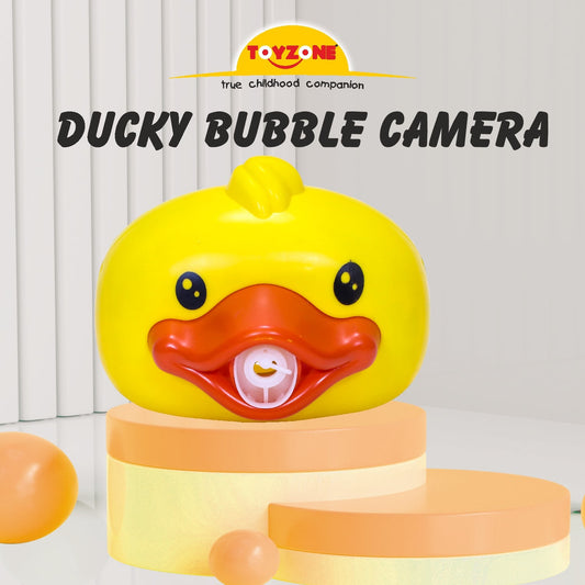 Ducky  Bubble Camera | Bubble Camera Blower | Portable Bubble Machine | Camera Model | Cool bubble toy | For kids age 3+ years