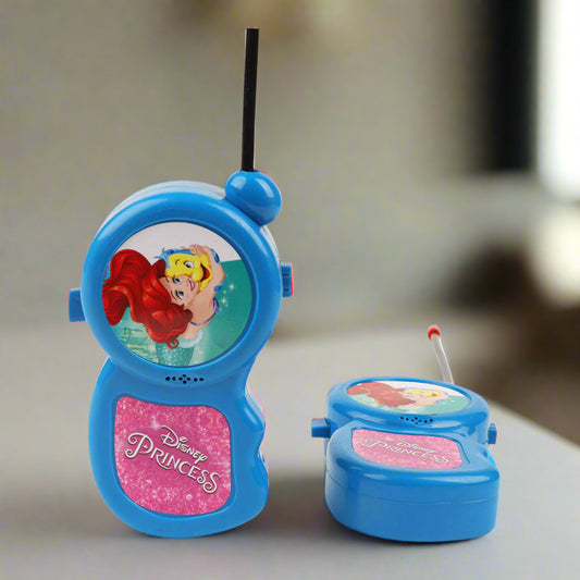 Disney Princess Walkie Talkie | Kids communication Toy | Durable two-way Radios | Playtime gadgets | Interactive walkie talkies | Portable kids radios | Fun radios for kids | Wireless toys | For 3+ Years