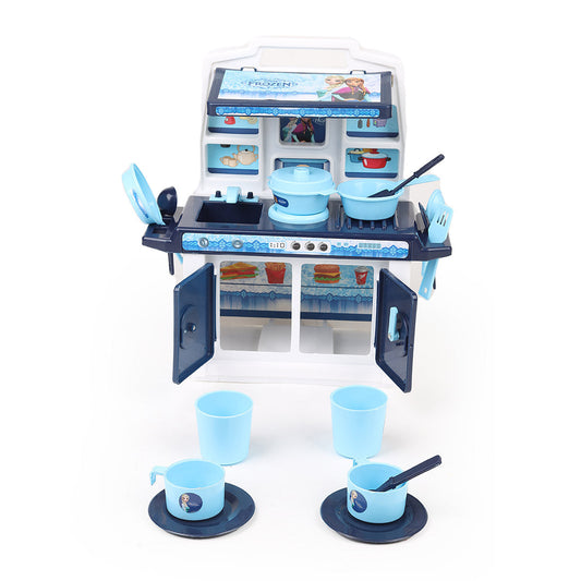 Frozen - My Home Kitchen Set | Kids Kitchen Set | Role Play Set | Pretend Play Kitchen Accessories Set | Cooking set | Miniature Household Set | For Kids age 3+ years