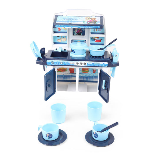 Frozen - My Home Kitchen Set | Kids Kitchen Set | Role Play Set | Pretend Play Kitchen Accessories Set | Cooking set | Miniature Household Set | For Kids age 3+ years