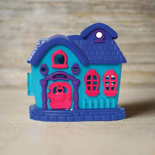Frozen My Little Villa Doll House | Girls Role Playset | Pretend Play | Doll House with Furniture | Dollhouse Accessories | Imaginative Play | Playhouse | For Kids Age 3+ years
