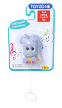 Load image into Gallery viewer, Baby Bunny Pull String | Baby Rattle Toy | Baby Development Toy | Early Learning Rattle | Infant Pull String Toy | Grasping Toy for Babies | For Toddlers
