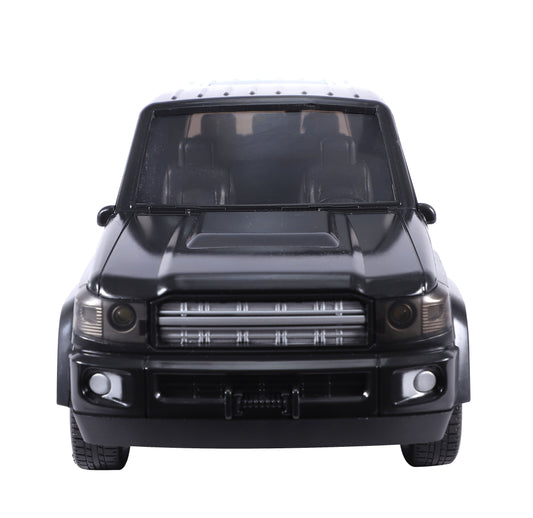 Black Cob RC Car | 27 MHz Fully Functionable | 1:24 Scale | Battery & Charger Cable | Range upto 25m | Luminous Headlight | Perfect Tyre Grip | For Age 4+ Years