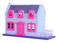 Load image into Gallery viewer, My Little Doll House - 34 pcs | Girls Role Playset | Pretend Play | Doll House with Furniture | Dollhouse Accessories | Imaginative Play | Playhouse | For Kids Age 3+ years
