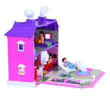 Load image into Gallery viewer, My Family Doll House - 35 pcs | Girls Role Playset | Pretend Play | Doll House with Furniture | Dollhouse Accessories | Imaginative Play | Playhouse | For Kids Age 3+ years
