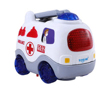 Load image into Gallery viewer, Ambulance Bump &#39;N&#39; Go | Lights &amp; Sound | Musical Baby Toy | Baby Ambulance Toy | Active Play Toy | Battery Operated Toy | Educational Toy for Infants | Infant Sensory Play Toy | For New Born &amp; Toddlers
