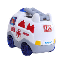 Load image into Gallery viewer, Ambulance Bump &#39;N&#39; Go | Lights &amp; Sound | Musical Baby Toy | Baby Ambulance Toy | Active Play Toy | Battery Operated Toy | Educational Toy for Infants | Infant Sensory Play Toy | For New Born &amp; Toddlers
