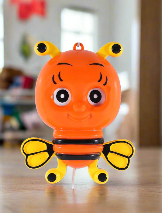 Bee Pull String | Baby Rattle Toy | Baby Development Toy | Early Learning Rattle | Infant Pull String Toy | Grasping Toy for Babies | For Toddlers