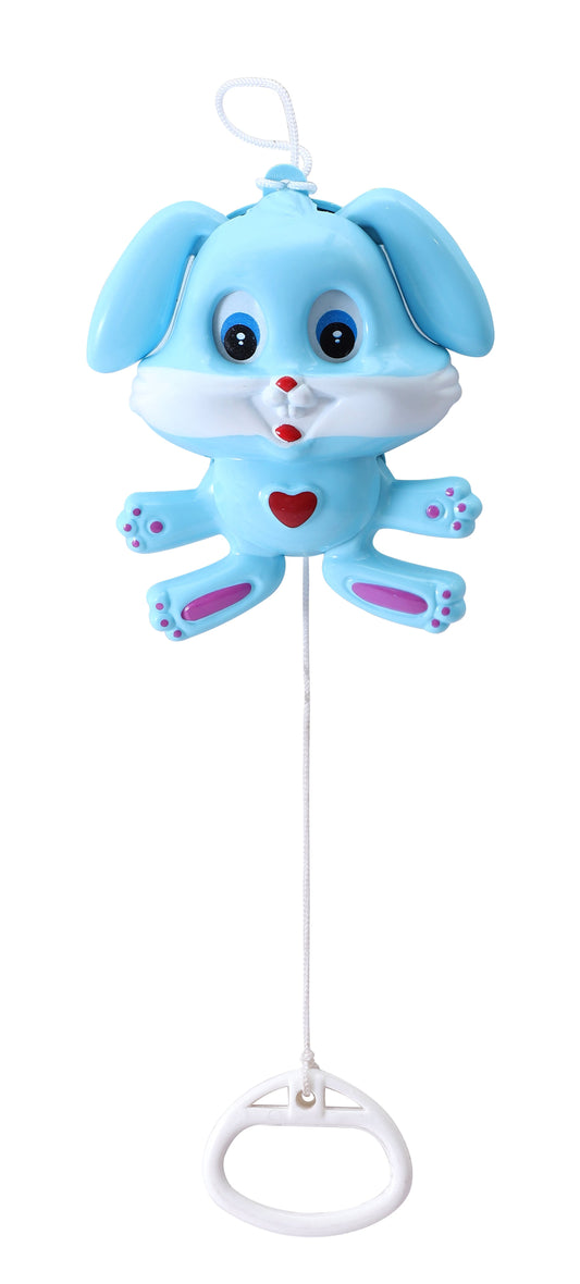Bunny Pull String | Baby Rattle Toy | Baby Development Toy | Early Learning Rattle | Infant Pull String Toy | Grasping Toy for Babies | For Toddlers