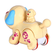 Load image into Gallery viewer, Press &amp; Go Cute Animal - Puppy | Friction Powered Toy | Unbreakable Toy | Durable Crawling Animal Toy | Made in India | For kids 1+ year
